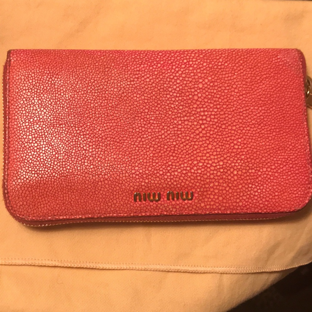 Cute Miu Miu Wallet.